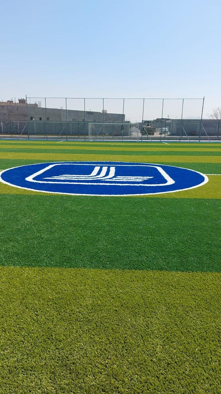 Construcción de Cancha de Fútbol 7 con Pasto sintético 7