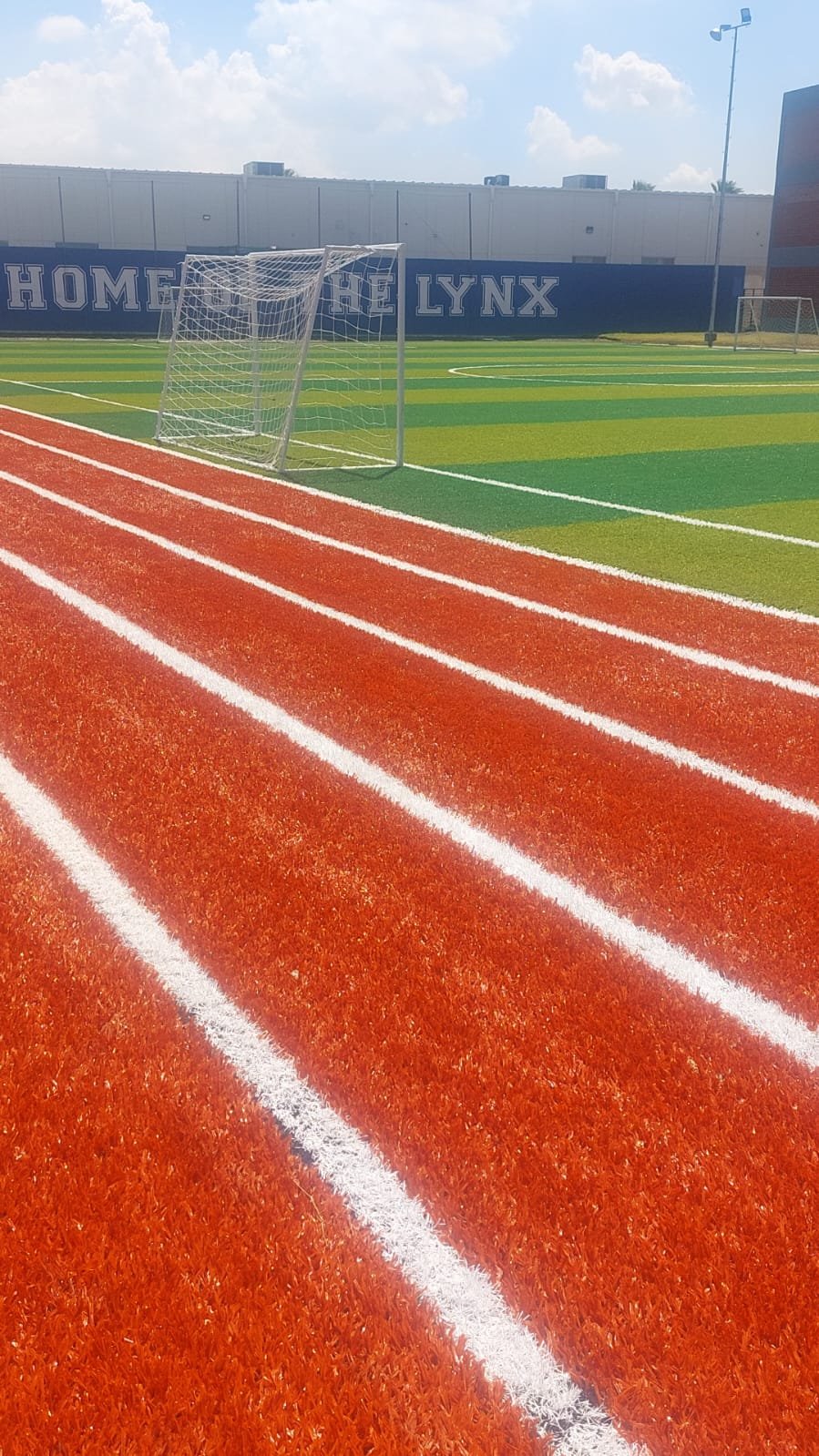 Construcción de Cancha de Fútbol 7 con Pasto sintético 8