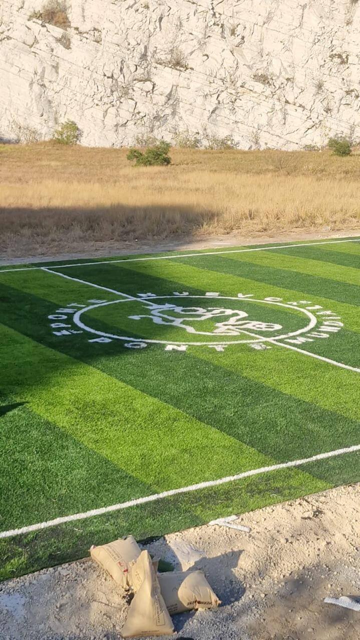 Mantenimiento de canchas y portería 2